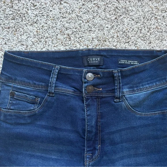 Curve Appeal high-rise stretch skinny jeans - Picture 2 of 4